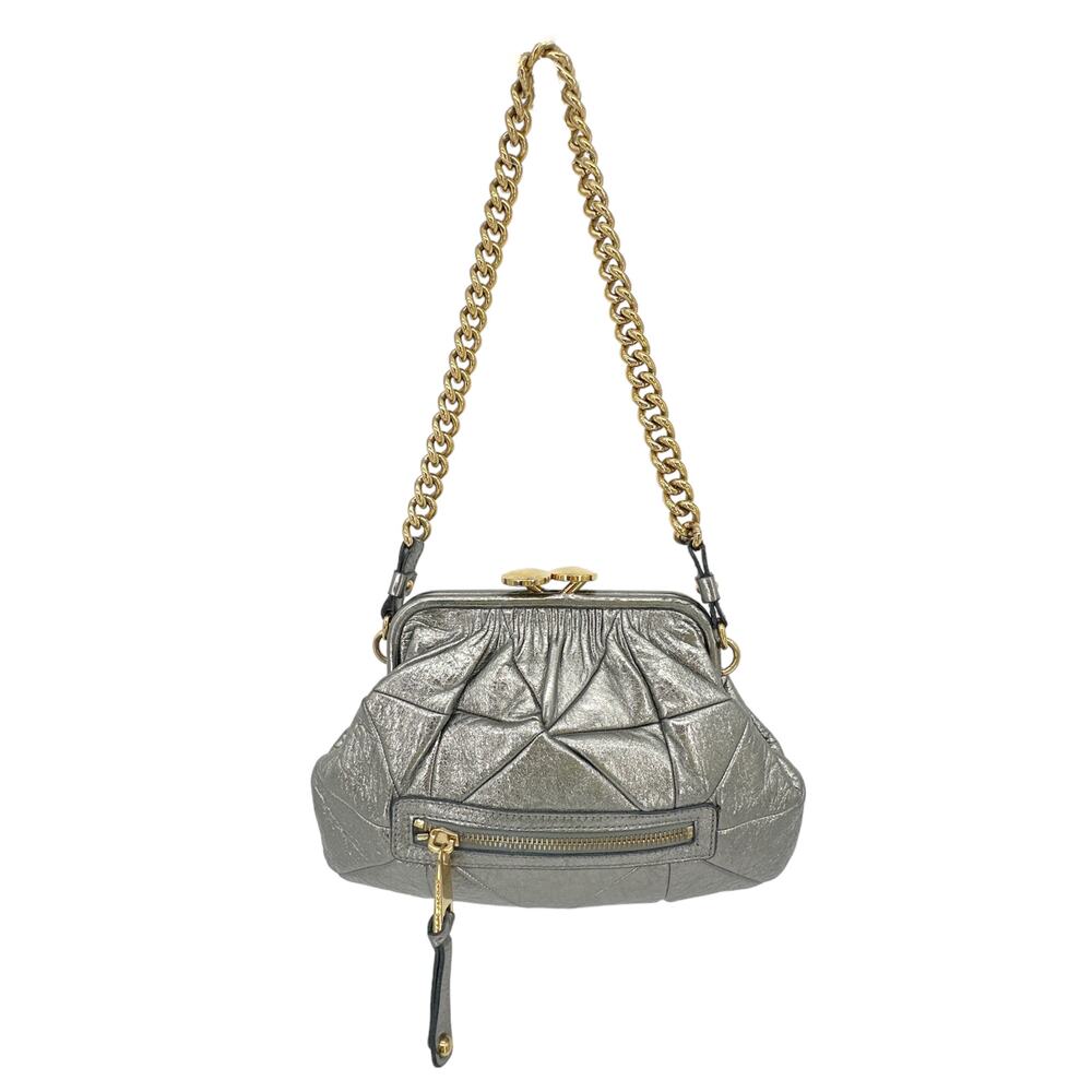 Marc Jacobs Collection Patchwork Metallic Leather… - image 2